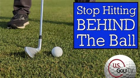 How to Stop Hitting Behind the Golf Ball: Why Your Swing Might Be Secretly Plotting Against You