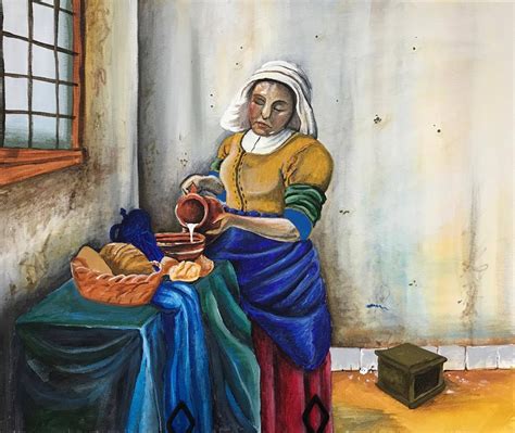  The Milkmaid –  Bức tranh đầy sự bình dị và tâm hồn nông dân